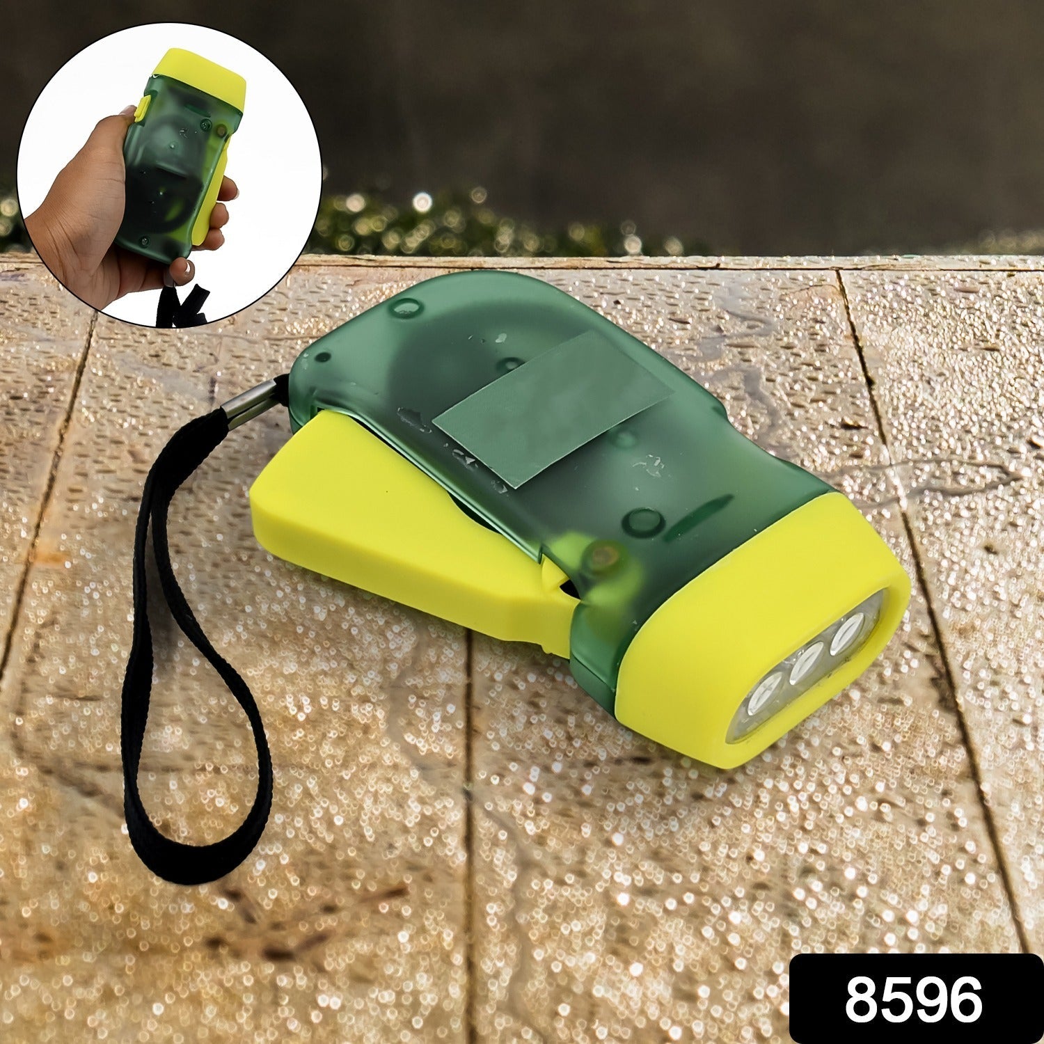 3 LED Hand Press Torch Hand Crank Flashlight Hand Pressing Flashlight Traveling Torch Light Manual Generator, Battery-Free Flashlight (1 Pc) 3 LED Hand Press Torch Hand Crank Flashlight Hand Pressing Flashlight Traveling Torch Light Manual Generator, Battery-Free Flashlight (1 Pc)